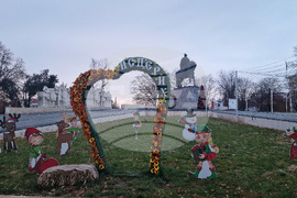 Исперих - коледна елха - подготовка