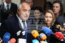 Народно събрание - кулоари - Бойко Борисов - брифинг