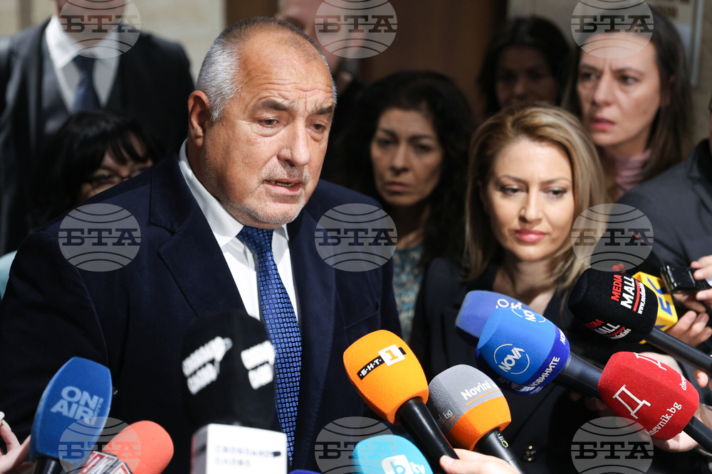 Народно събрание - кулоари - Бойко Борисов - брифинг