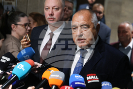 Народно събрание - кулоари - Бойко Борисов - брифинг