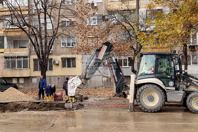 Пловдив - авария - частично нарушено водоподаване