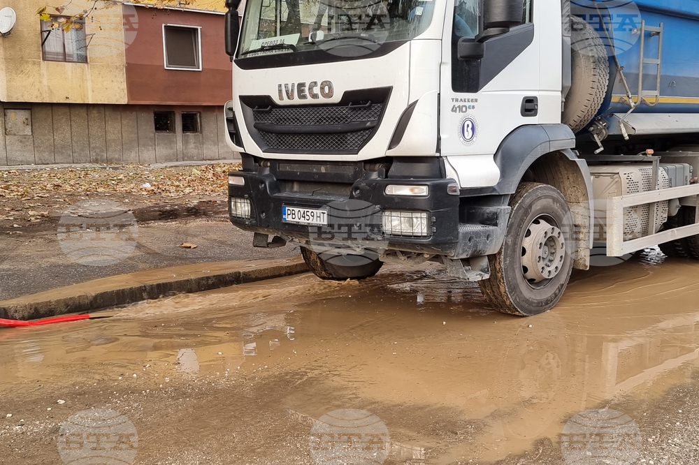 Пловдив - авария - частично нарушено водоподаване