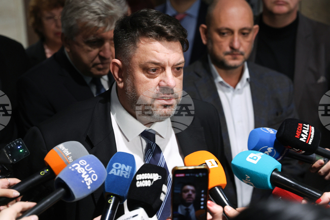 Народно събрание - кулоари - Атанас Зафиров - брифинг