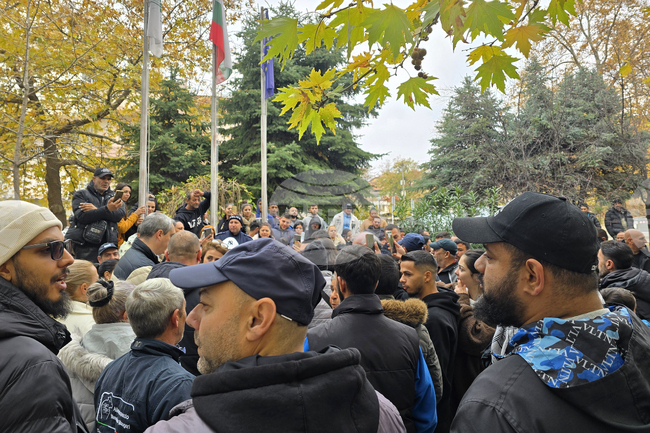 Сандански - протест