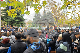 Сандански - протест