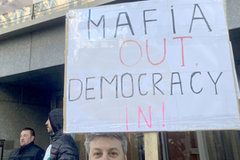 Белгия - българи - протест