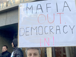 Белгия - българи - протест