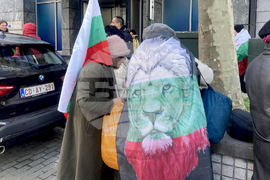 Белгия - българи - протест