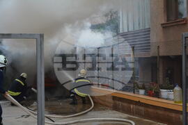 Хасково - пожар - автомобил