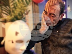 Актьорът Димитър Маринов пред БТА, снимка – Даниел Димитров/БТА