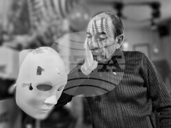 Актьорът Димитър Маринов пред БТА, снимка – Даниел Димитров/БТА