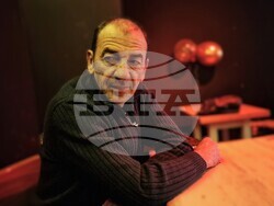 Актьорът Димитър Маринов пред БТА, снимка – Даниел Димитров/БТА