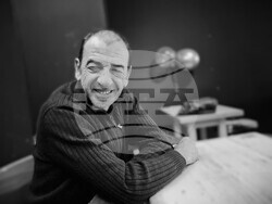 Актьорът Димитър Маринов пред БТА, снимка – Даниел Димитров/БТА