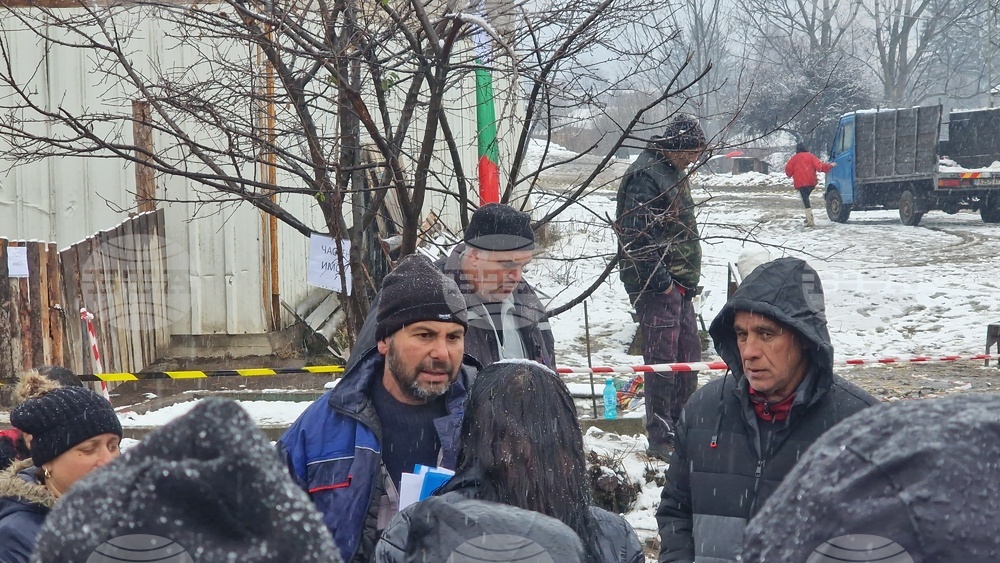 Велинград - овцеферма - протест
