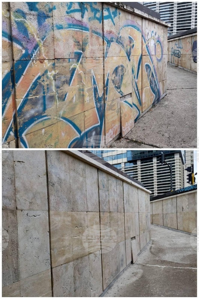 Sofia Municipality Washes Graffiti Off Underpasses' Walls - Mayor Terziev