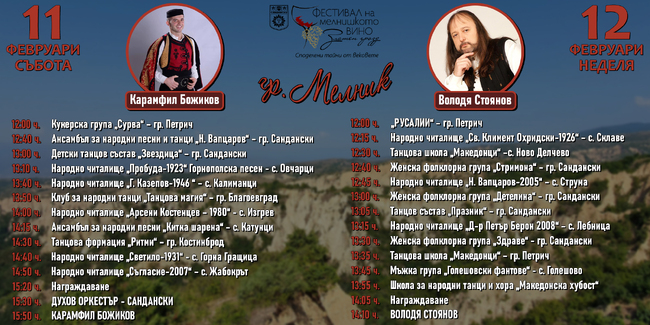 Община Сандански: Мелник в очакване на „Златен грозд“ 2023г.