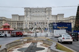 Румъния - Букурещ - Коледен базар - откриване