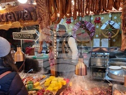 Румъния - Букурещ - Коледен базар - откриване