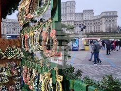 Румъния - Букурещ - Коледен базар - откриване