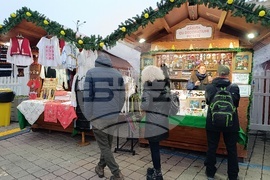 Румъния - Букурещ - Коледен базар - откриване