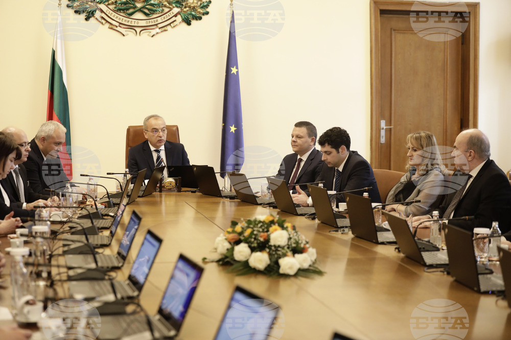 Министерски съвет - служебен кабинет - първо заседание