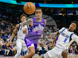 Mavericks Jazz Basketball