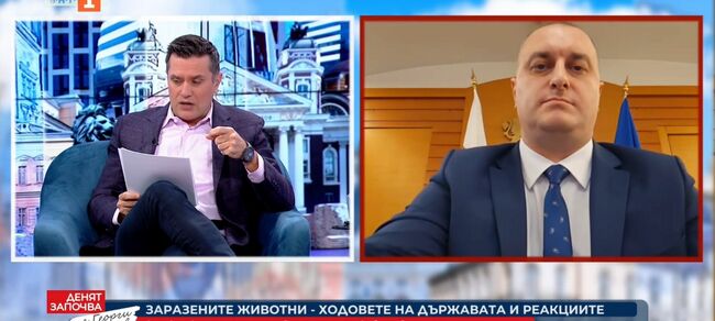Зам.-министър Деян Стратев: Пробите на животните, изследвани в Гърция, не са от референтна лаборатория