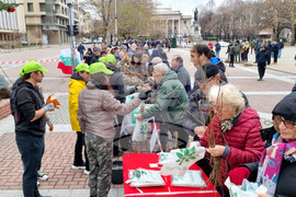 Хасково - фиданки - раздаване