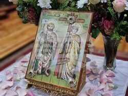 Ямбол - Свети Константин и Елена - икона