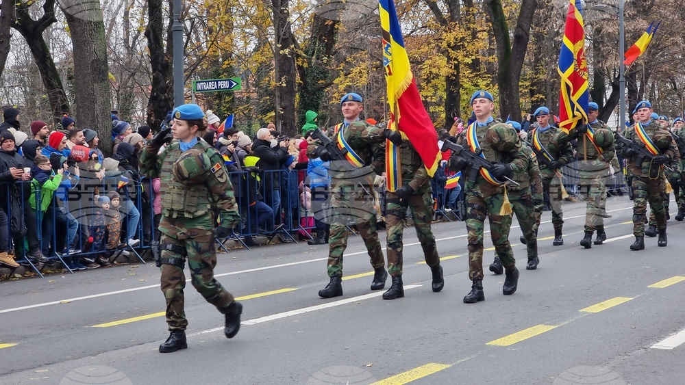 Румъния - Букурещ - военен парад