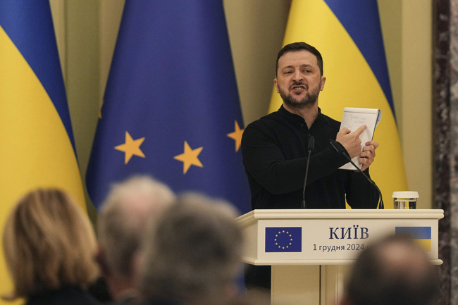 Украинският президент Зеленски нарече действията на правителството на Грузия "срамни", тласкащи страната към зависимост от Русия