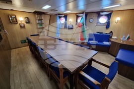 Св. св. Кирил и Методий - НИК 421 - кораб - Антарктида - ежедневие - мостик - Мар дел Плата