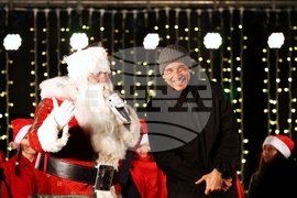 Коледна елха - светлини - запалване