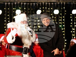 Коледна елха - светлини - запалване