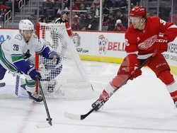 Canucks Red Wings Hockey