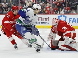 Canucks Red Wings Hockey