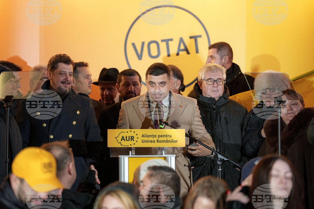 Националистическата партия АУР остава с най-голяма подкрепа в Румъния, показва ново социологическо проучване