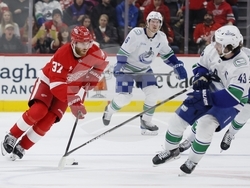 Canucks Red Wings Hockey