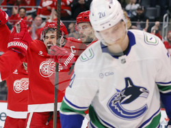 Canucks Red Wings Hockey