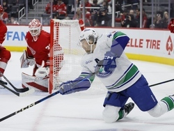 Canucks Red Wings Hockey