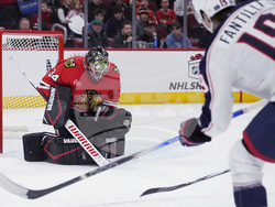 Blue Jackets Blackhawks Hockey