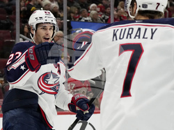 Blue Jackets Blackhawks Hockey