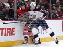 Blue Jackets Blackhawks Hockey