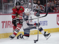 Blue Jackets Blackhawks Hockey