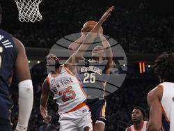 Pelicans Knicks Basketball