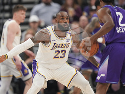 Lakers Jazz Basketball