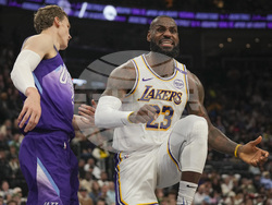 Lakers Jazz Basketball