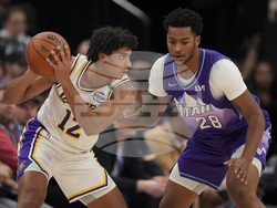 Lakers Jazz Basketball