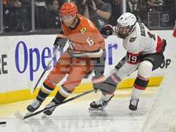 Senators Ducks Hockey
