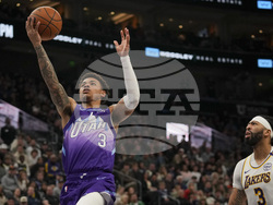Lakers Jazz Basketball